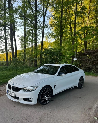 BMW Seria 4 cena 86000 przebieg: 186550, rok produkcji 2014 z Rybnik małe 254